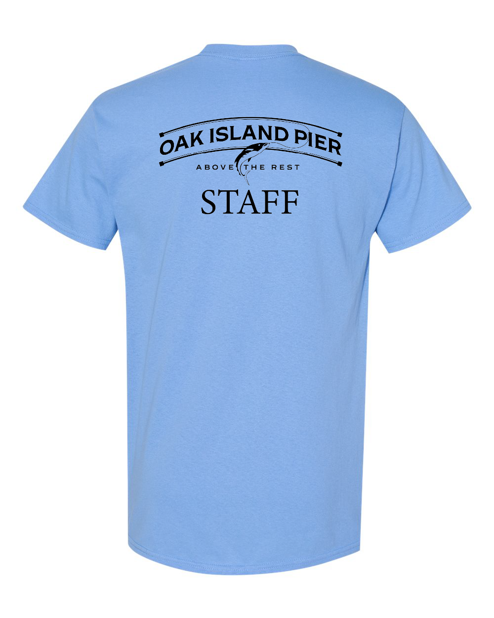 Oak Island Pier Staff Gildan Unisex Heavy Cotton™ T-Shirt - #5000