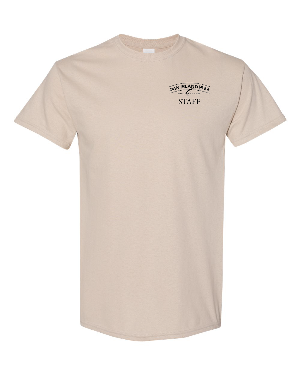 Oak Island Pier Staff Gildan Unisex Heavy Cotton™ T-Shirt - #5000