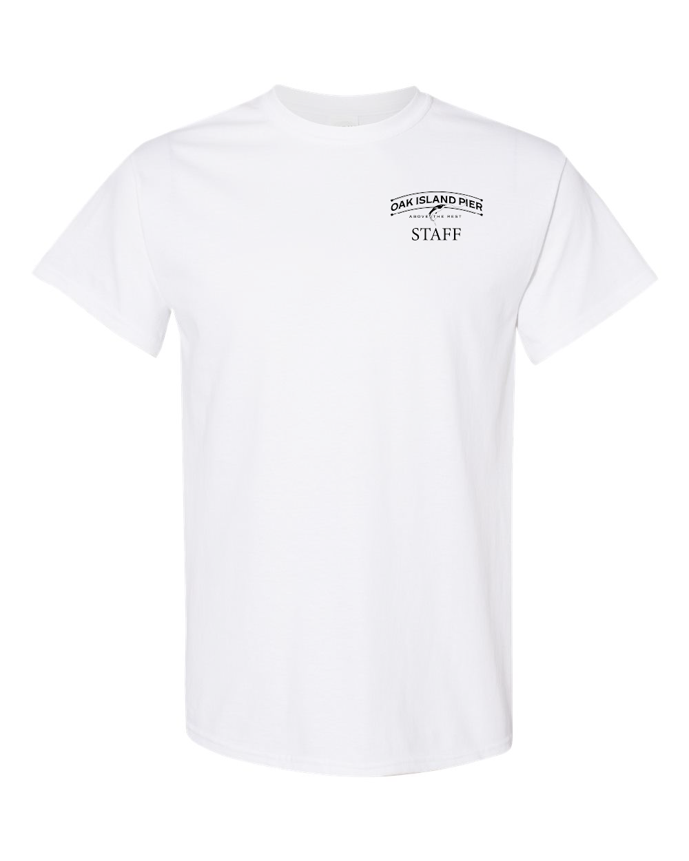 Oak Island Pier Staff Gildan Unisex Heavy Cotton™ T-Shirt - #5000