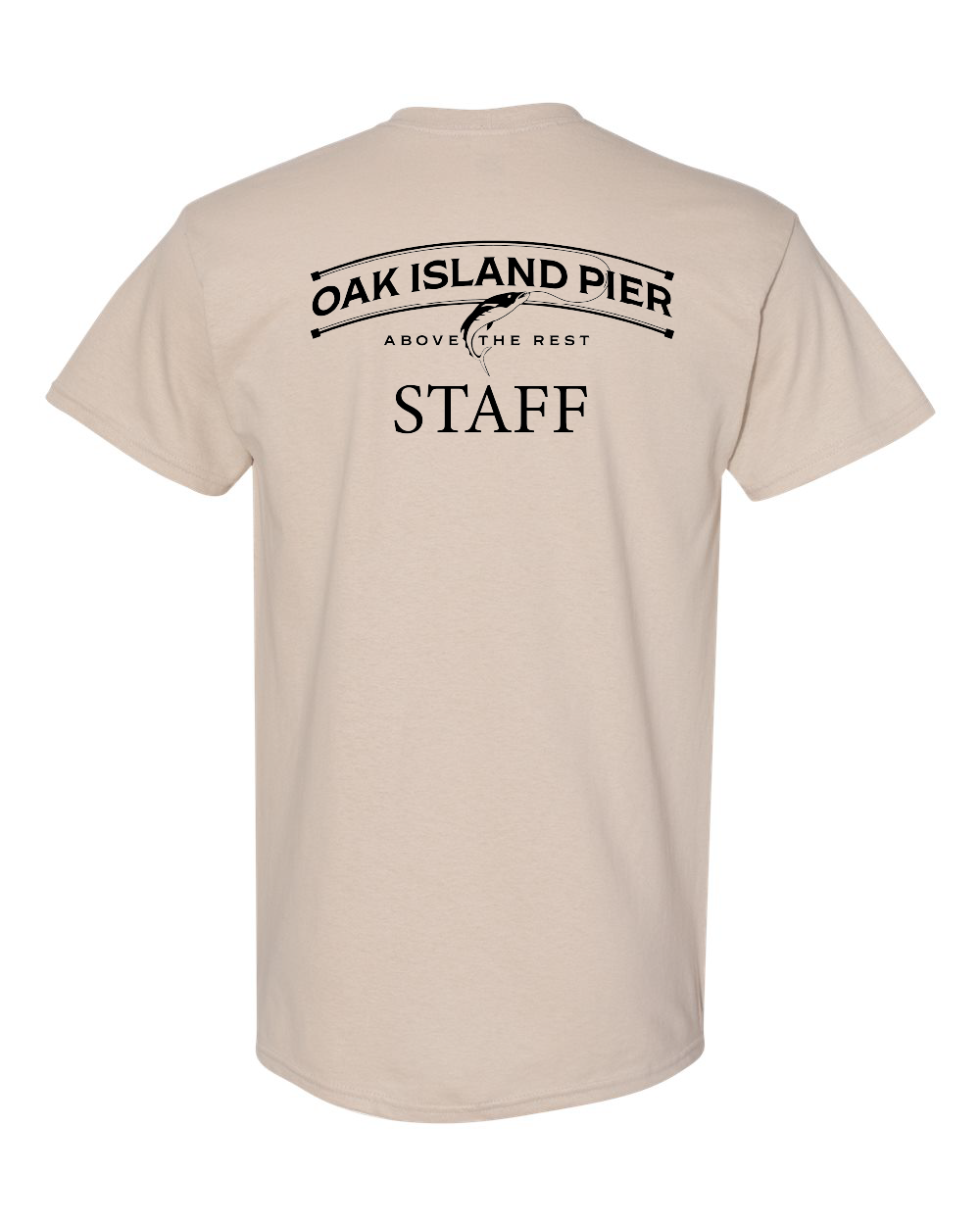 Oak Island Pier Staff Gildan Unisex Heavy Cotton™ T-Shirt - #5000