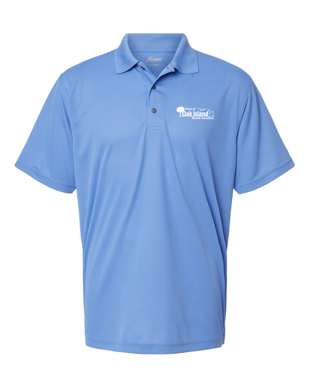Town of Oak Island Men's Performance Mini Mesh Polo - #100