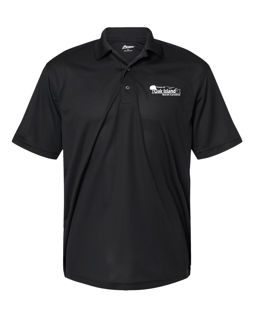 Town of Oak Island Men's Performance Mini Mesh Polo - #100