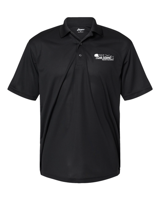 Town of Oak Island Men's Performance Mini Mesh Polo - #100