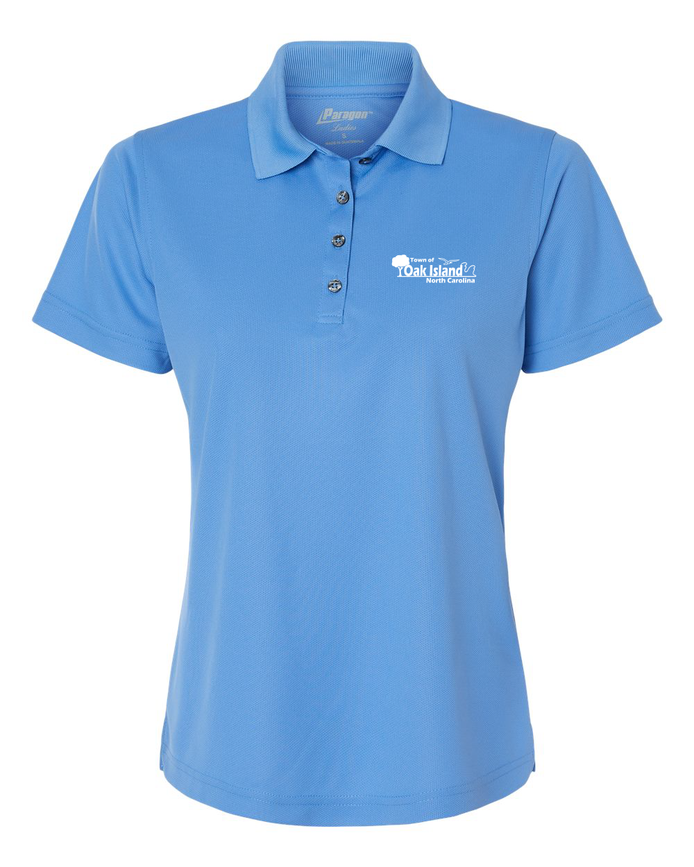 Town of Oak Island Women's Performance Mini Mesh Polo - #104